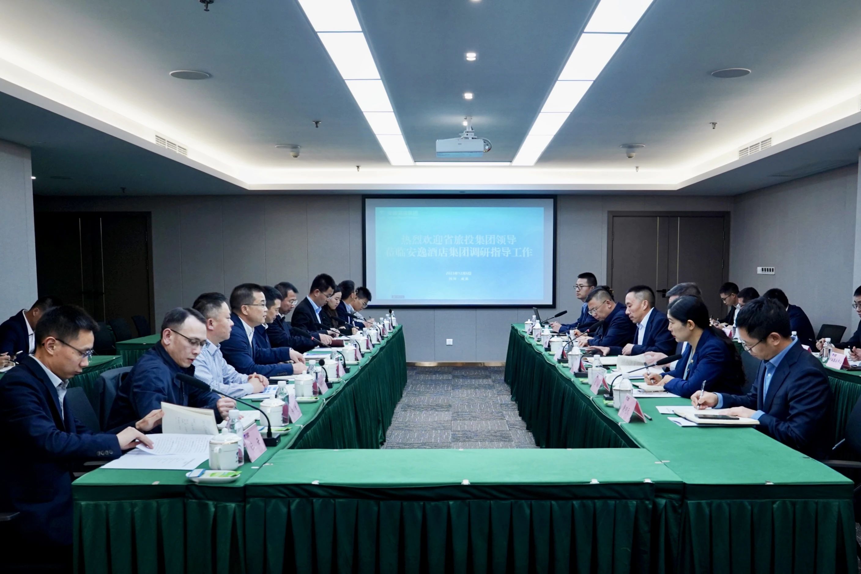 省玩彩网集团党委书记、董事长游勇率队赴二级子公司调研