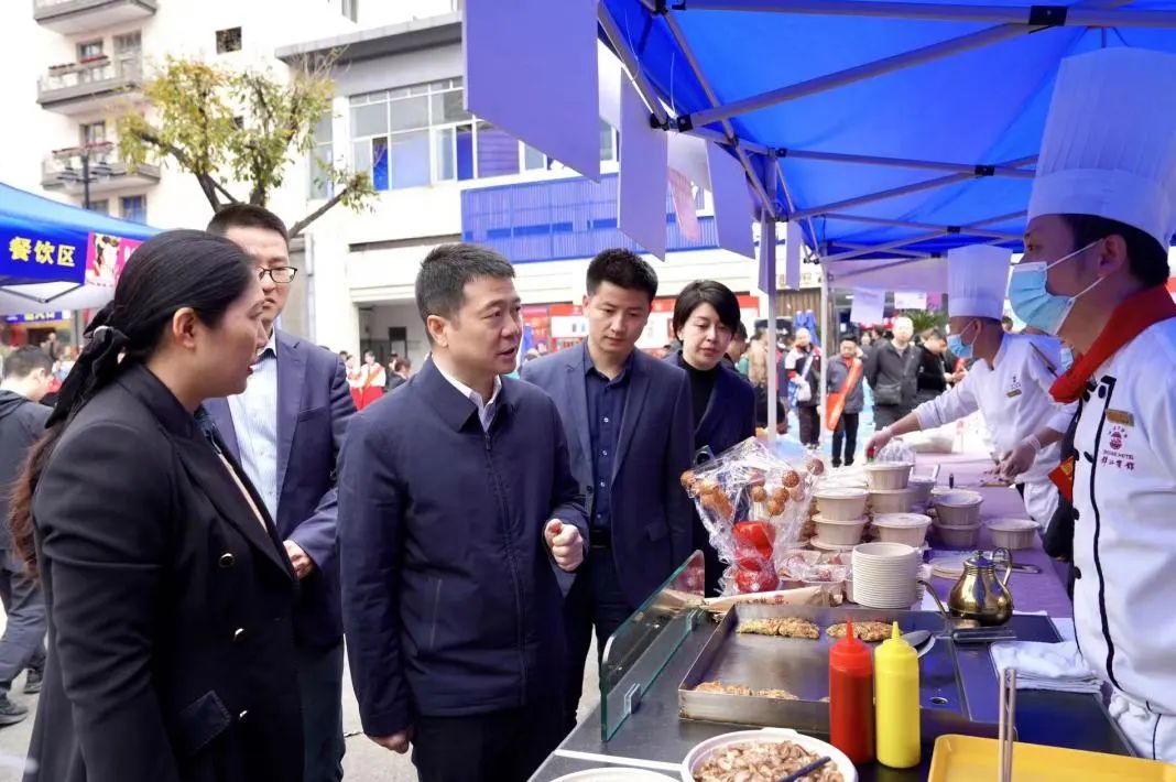 省玩彩网集团检查督导2024锦江宾馆春季酒类商务洽谈会现场事情