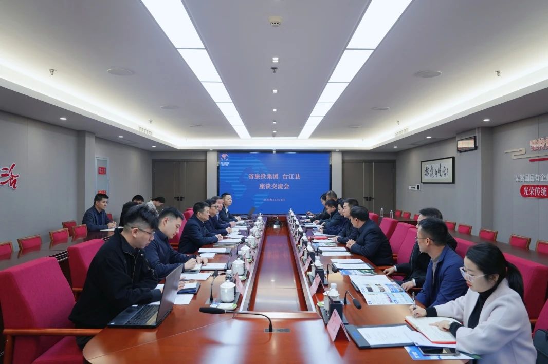 省玩彩网集团与台江县举行座谈交流会