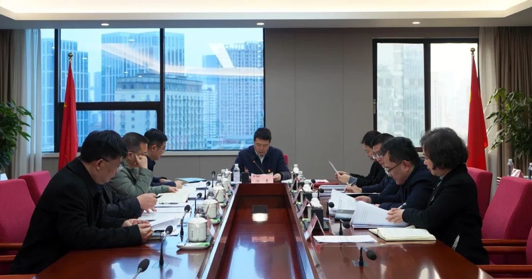 省玩彩网集团党委理论学习中心组召开2025年第一次专题学习钻研