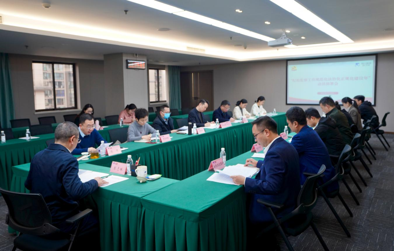 省纪委监委驻省玩彩网集团纪检监察组召开“纪检监察事情规范化法治化正规化建设年”行动发动安排聚会